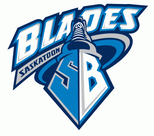 saskatoon blades 2004-pres primary logo iron on transfers for T-shirts